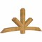 Ekena Millwork Alberta Rough Sawn Timber Gable Bracket, Western Red Cedar, 96"W x 40"H x 6"D x 6"F, 10/12 Pitch GBW096X40X0606ALB00RWR - alternate 5